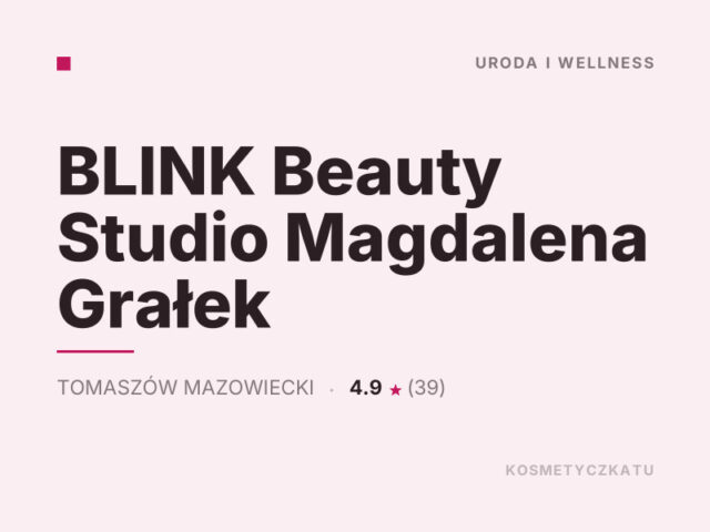 BLINK Beauty Studio Magdalena Grałek