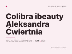 Colibra ibeauty Aleksandra Ćwiertnia
