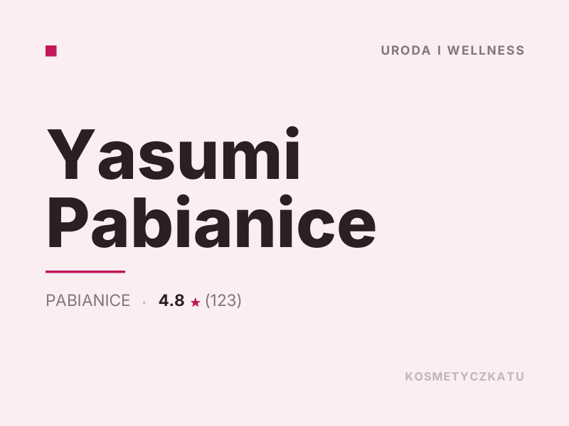 Yasumi Kosmetyka i pielęgnacja dla mężczyzn Pabianice
