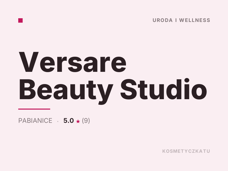 Versare Beauty Studio makijaż Pabianice