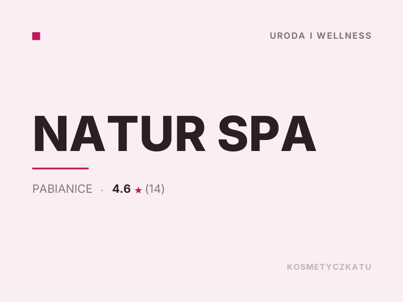 NATUR SPA Masaż i SPA Pabianice