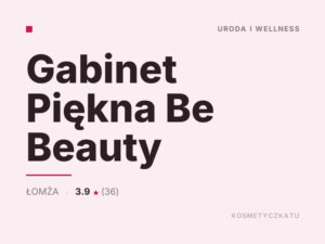 Gabinet Piękna Be Beauty