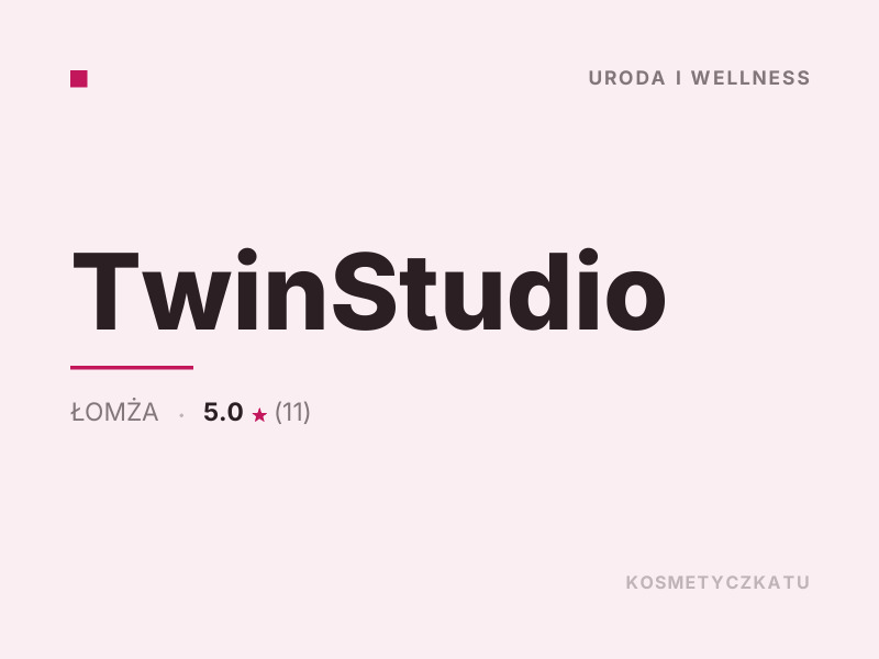 TwinStudio fryzjerstwo Łomża