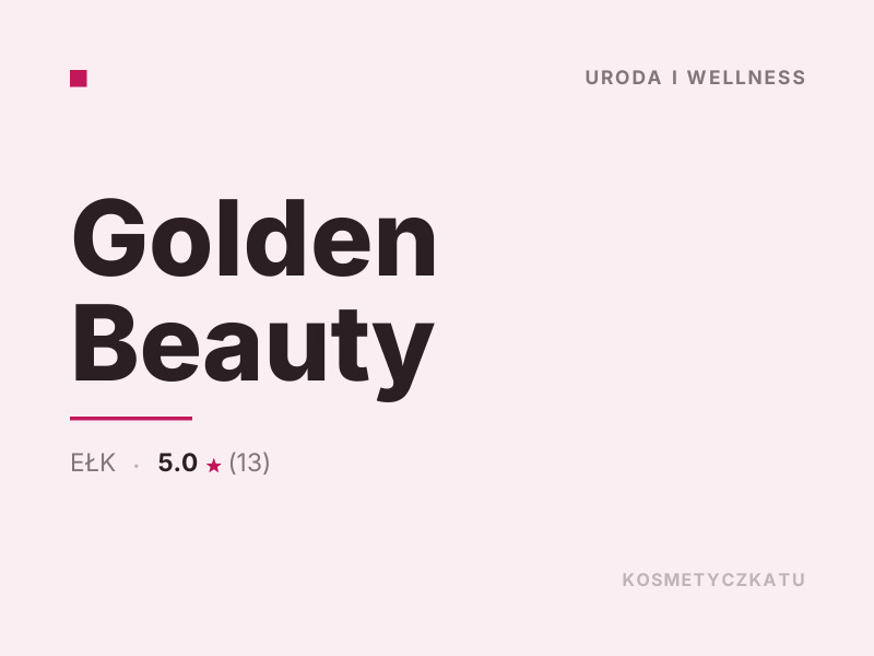 Golden Beauty makijaż Ełk