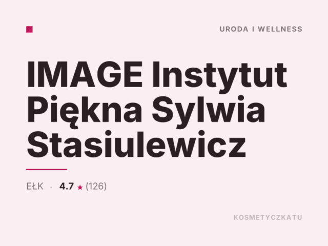 IMAGE Instytut Piękna Sylwia Stasiulewicz