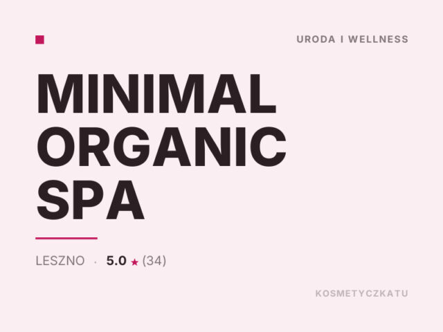 MINIMAL ORGANIC SPA
