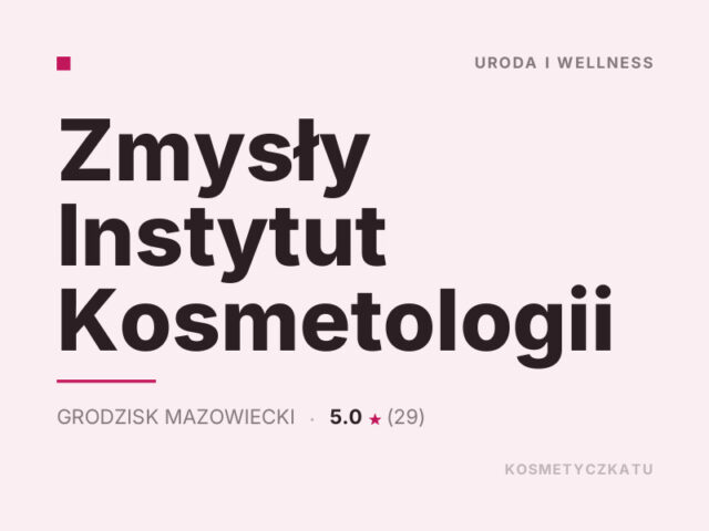 Zmysły Instytut Kosmetologii