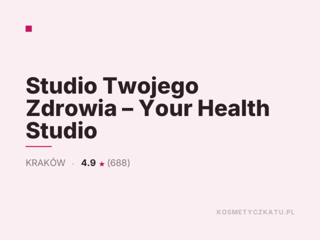 Studio Twojego Zdrowia – Your Health Studio