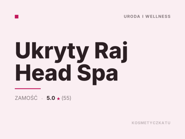 Ukryty Raj Head Spa