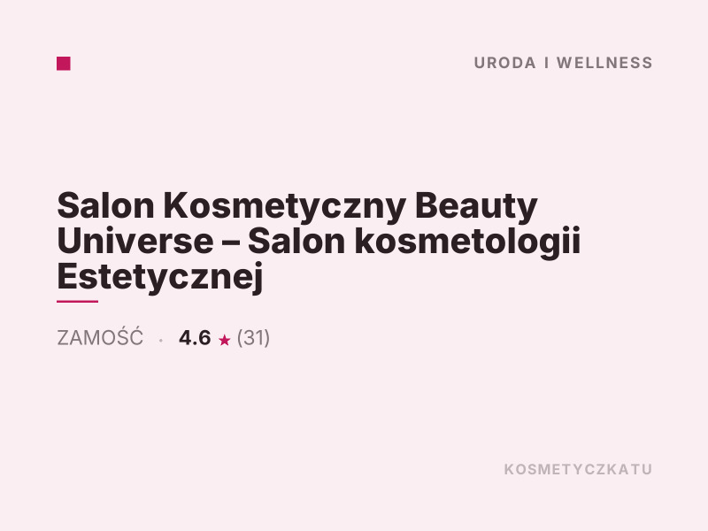 Salon Kosmetyczny Beauty Universe Makijaż Zamość