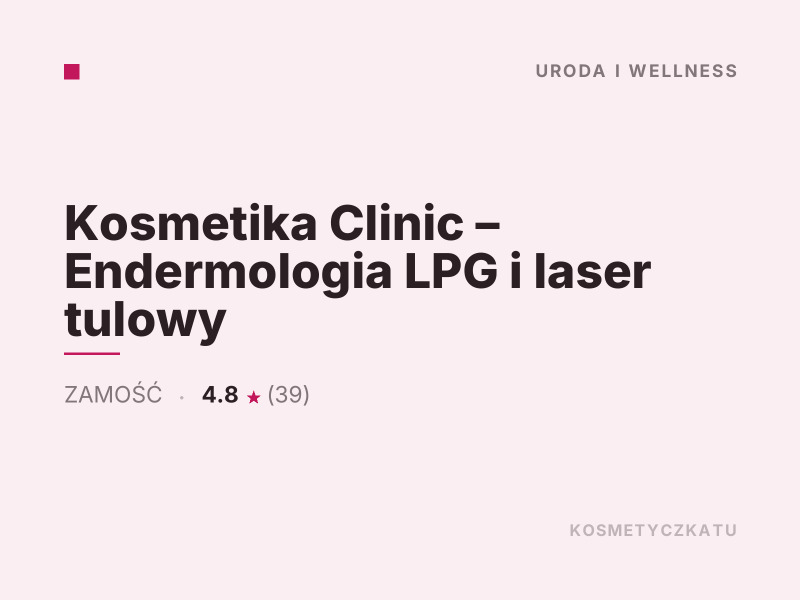 Kosmetika Clinic masaż i SPA Zamość