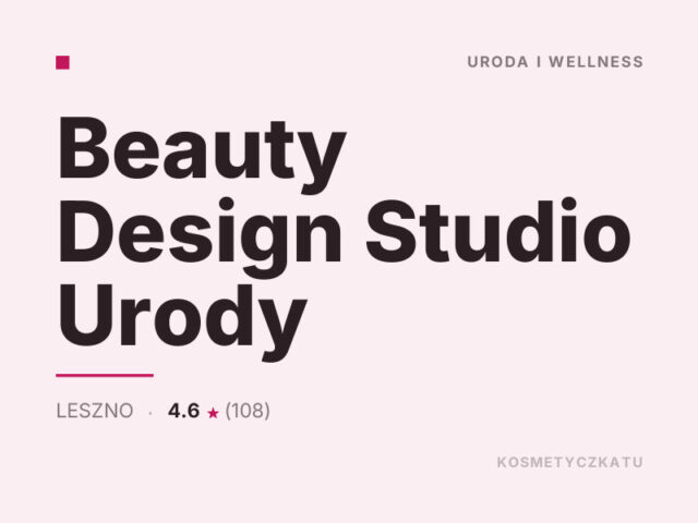 Beauty Design Studio Urody