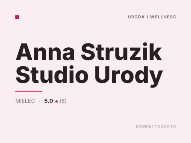 Anna Struzik Studio Urody