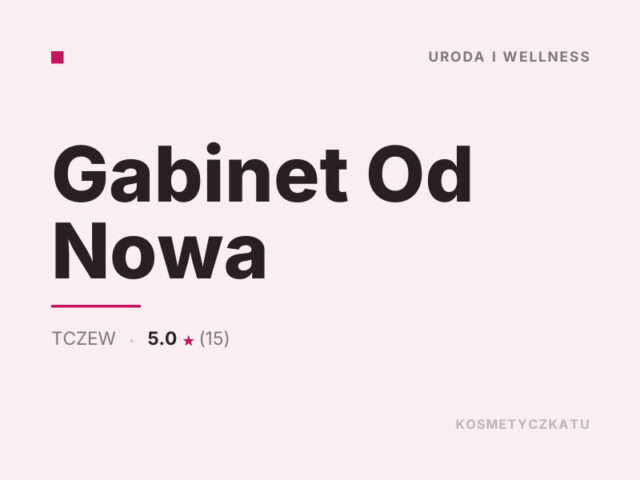 Gabinet Od Nowa