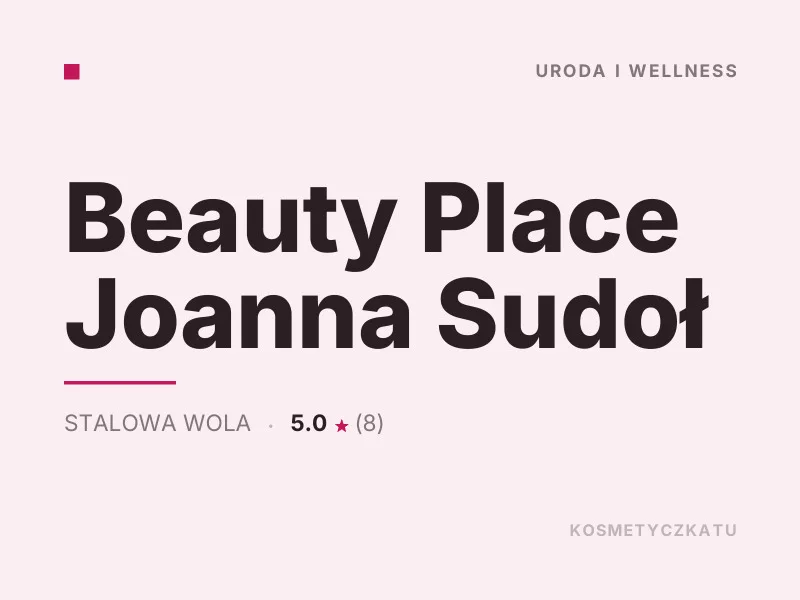 Beauty Place Joanna Sudoł makijaż Stalowa Wola