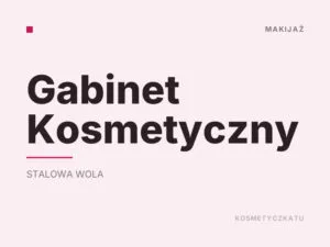 Gabinet Kosmetyczny