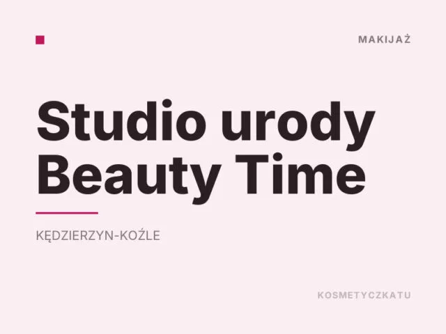 Studio urody Beauty Time