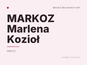 MARKOZ Marlena Kozioł